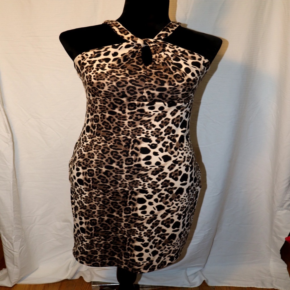 Cheetah Mini Dress